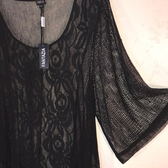 NWT 3 pc Sequin Top w/Matching Tank & Scarf - Picture 5 of 7